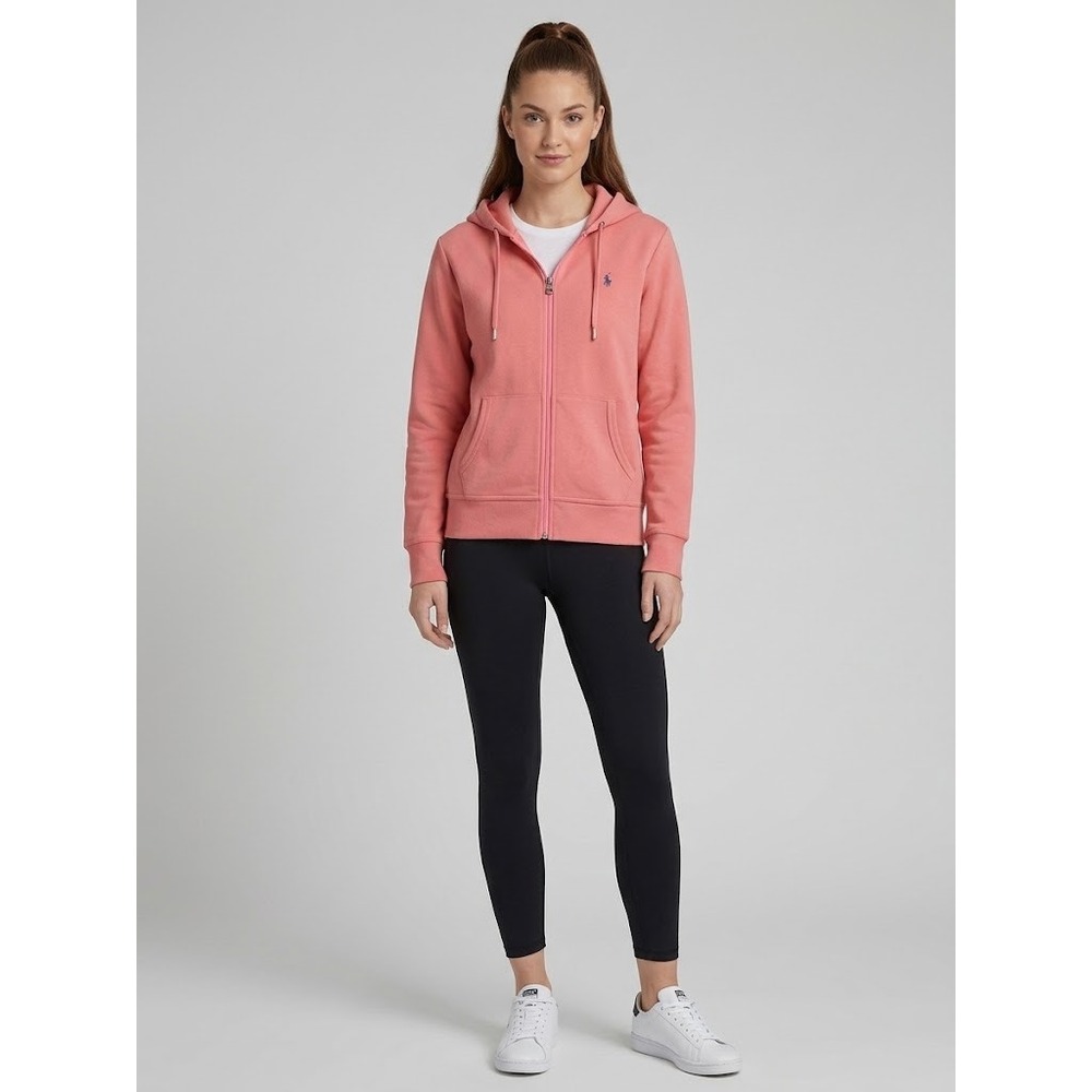 Polo Ralph Lauren Womens Logo Full Zip Sweater